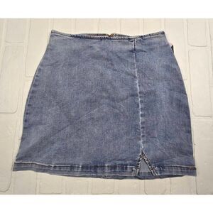 Wild Fable Light Wash Mini Skirt Size 2